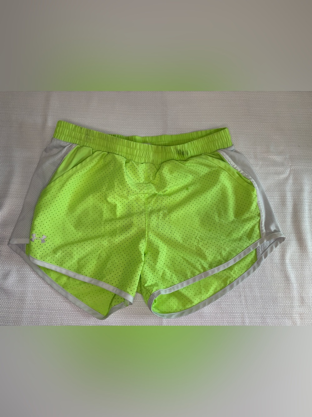 Under Armour Women's Athletic Running Shorts Neon lime Size S